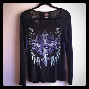 Harley long sleeve T